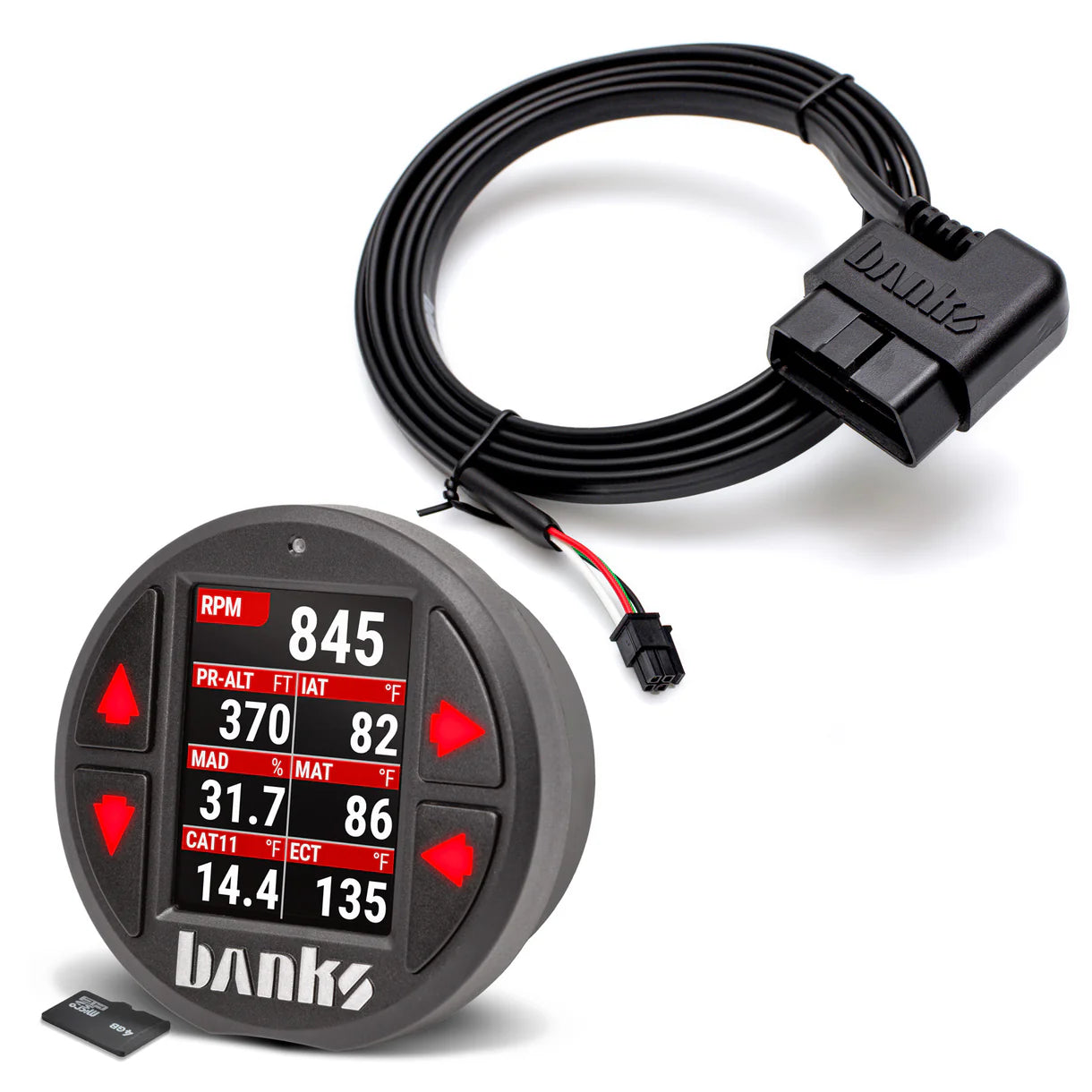 Banks iDash Data Pro Standalone Gauge (Data Logging)