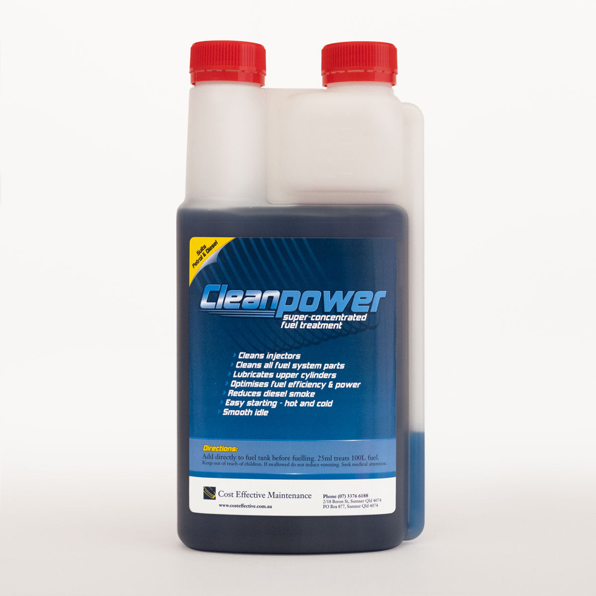 Cost Effective Maintenance Cleanpower Fuel Treatment and Fuel Injector Cleaner