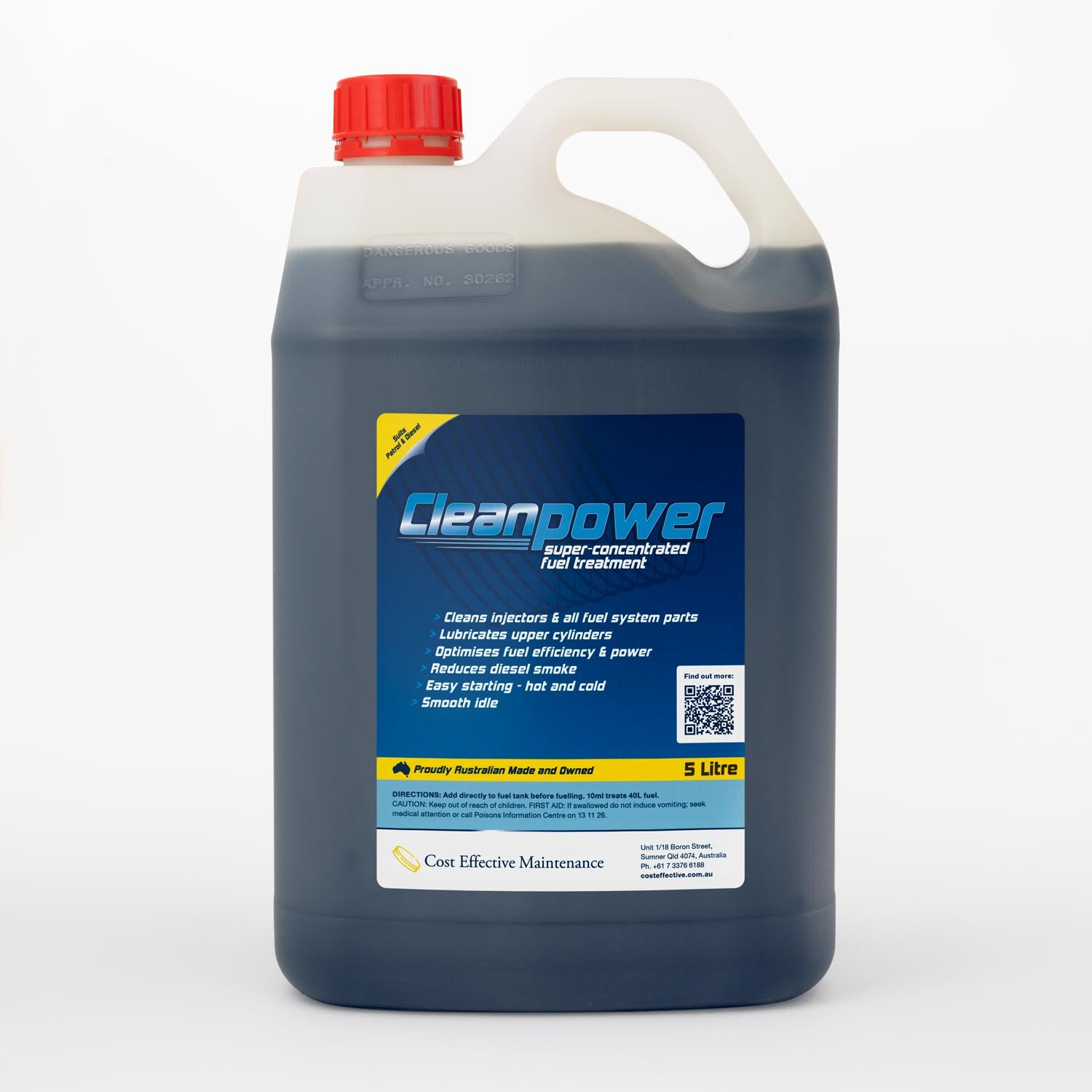 Cost Effective Maintenance Cleanpower Fuel Treatment and Fuel Injector Cleaner