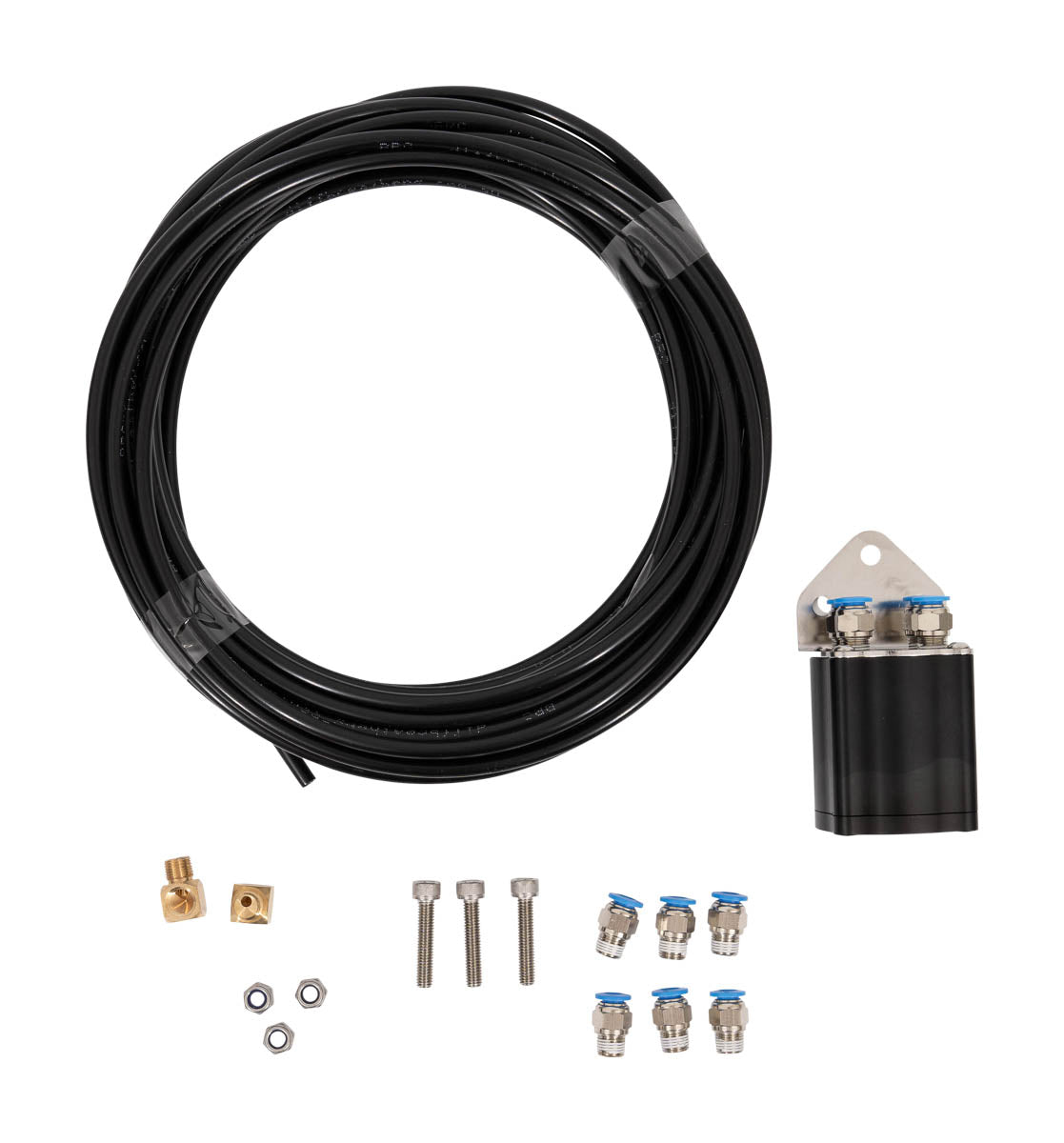 BRC Driveline Breather Kit - Comp 6 Port Anodised Black