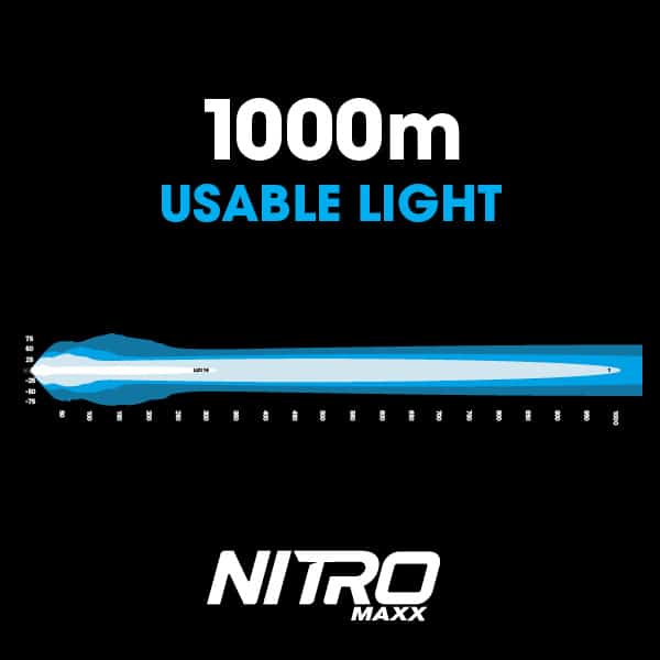 Nitro Maxx 180W 44″ Single Row Light Bar