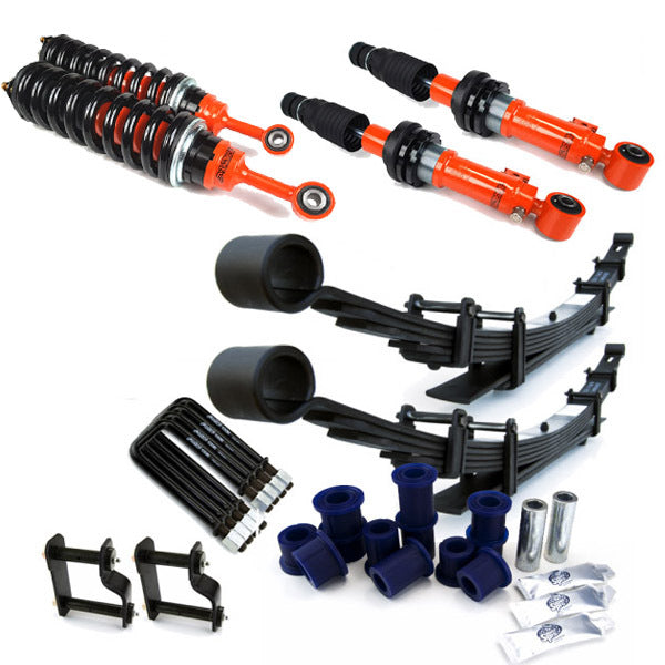 Next Gen Ranger PX4 (2022+) 4cyl Outback Armour 50mm Lift Adjustable Bypass Kit