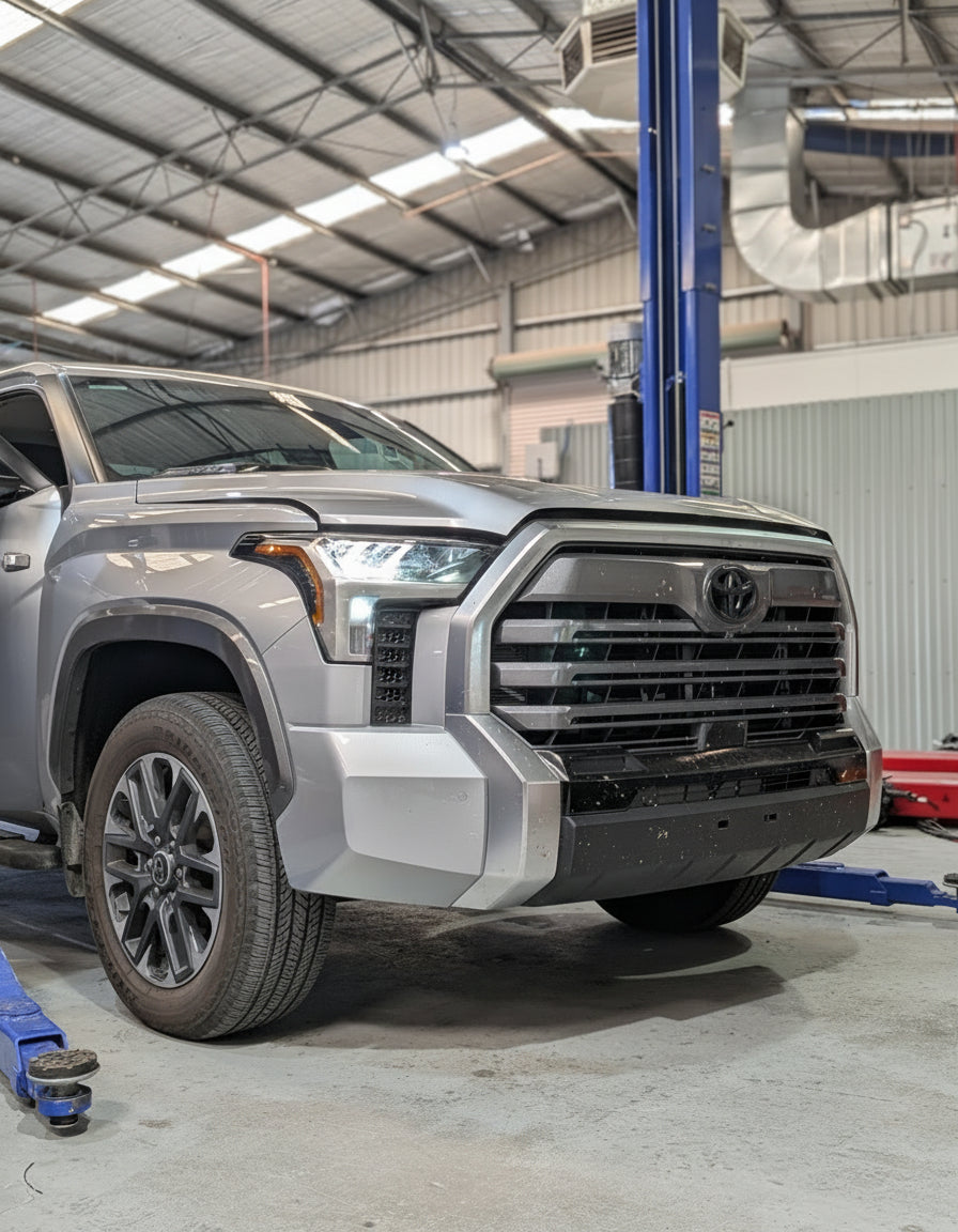 Tundra TRD Pro Grille Before