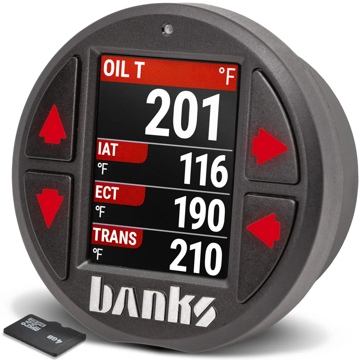 Banks iDash Data Pro Standalone Gauge (Data Logging)