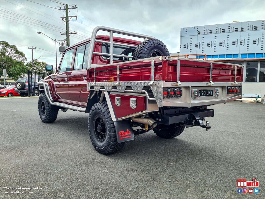 79 Series Dual Cab Norweld Deluxe TRAY