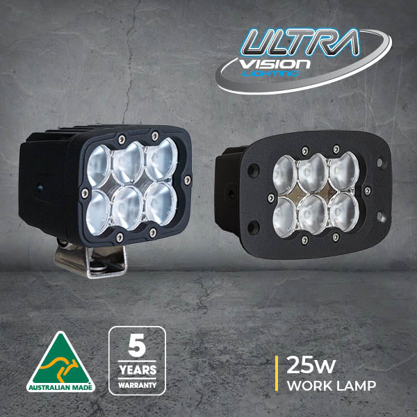 Ultra Vision Atom 25 LED Work Lamp