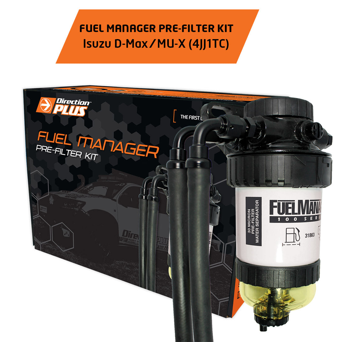 Diesel Pre-Filter Kit - Isuzu D-Max II / MU-X - Dual Battery (2012-2020)
