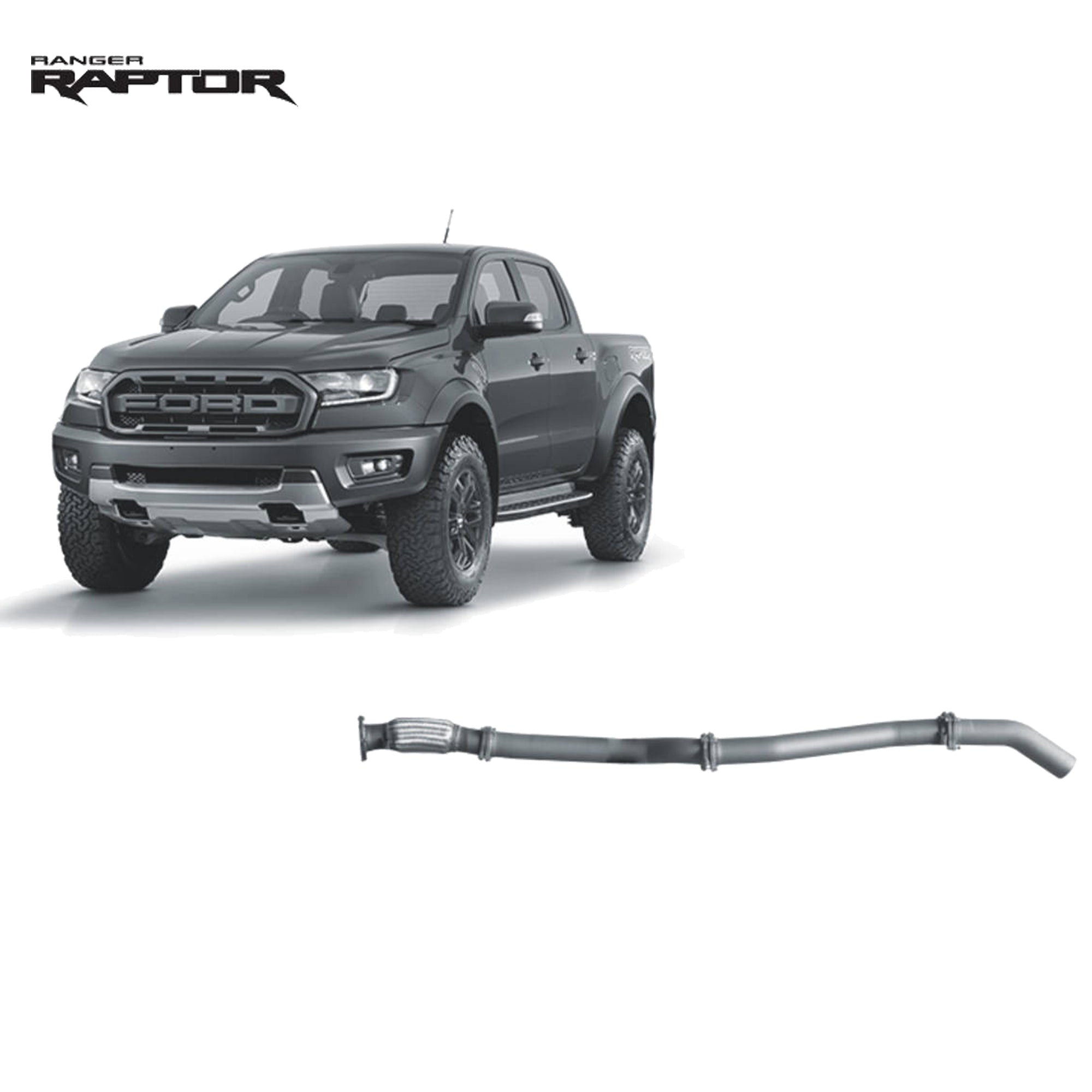 Redback Extreme Duty Exhaust to suit Ford Raptor 2.0L Bi-Turbo (10/2018 - 05/2022)