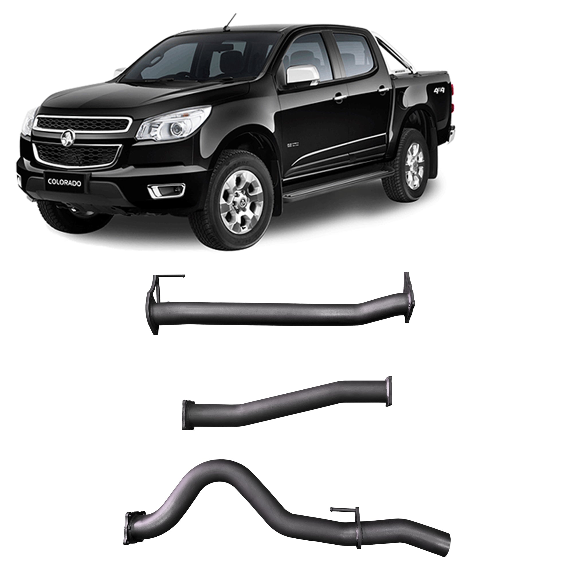 Redback Extreme Duty Exhaust to suit Holden Colorado RG 2.8L (09/2016 - on)