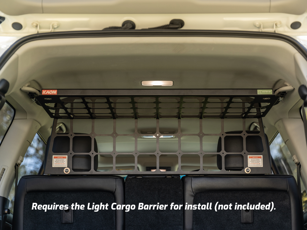 Barrier Shelf to suit Toyota LandCruiser LC200