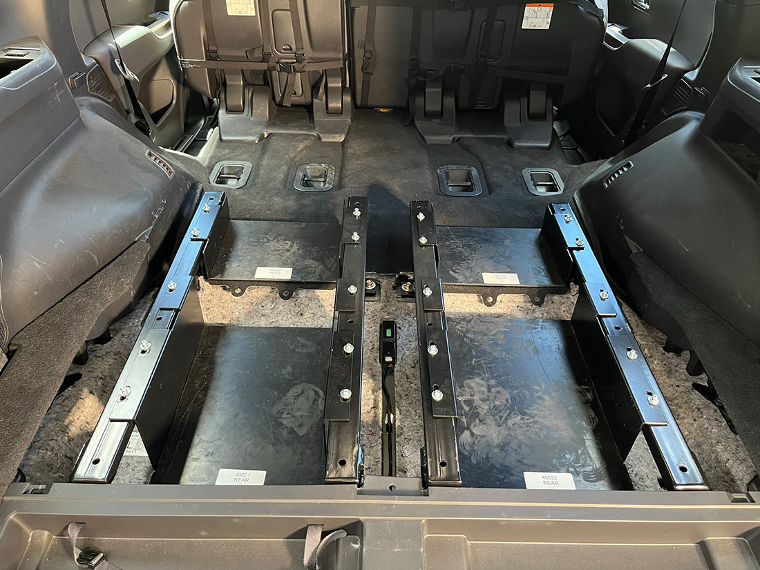 Toyota LandCruiser 300 Series Under Drawer Base Frame Tray Left