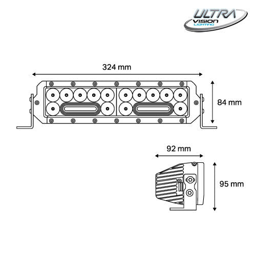 NITRO Maxx 105W 13" LED Light bar