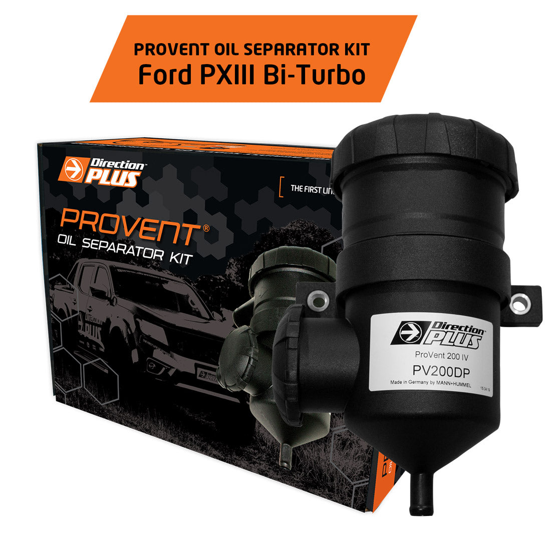 ProVent Oil Separator Kit - Ford Ranger / Raptor PX 3 Bi-Turbo (2018-2022)