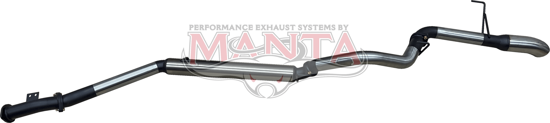 300 Series 3" Stainless Manta Exhaust (With DPF)
