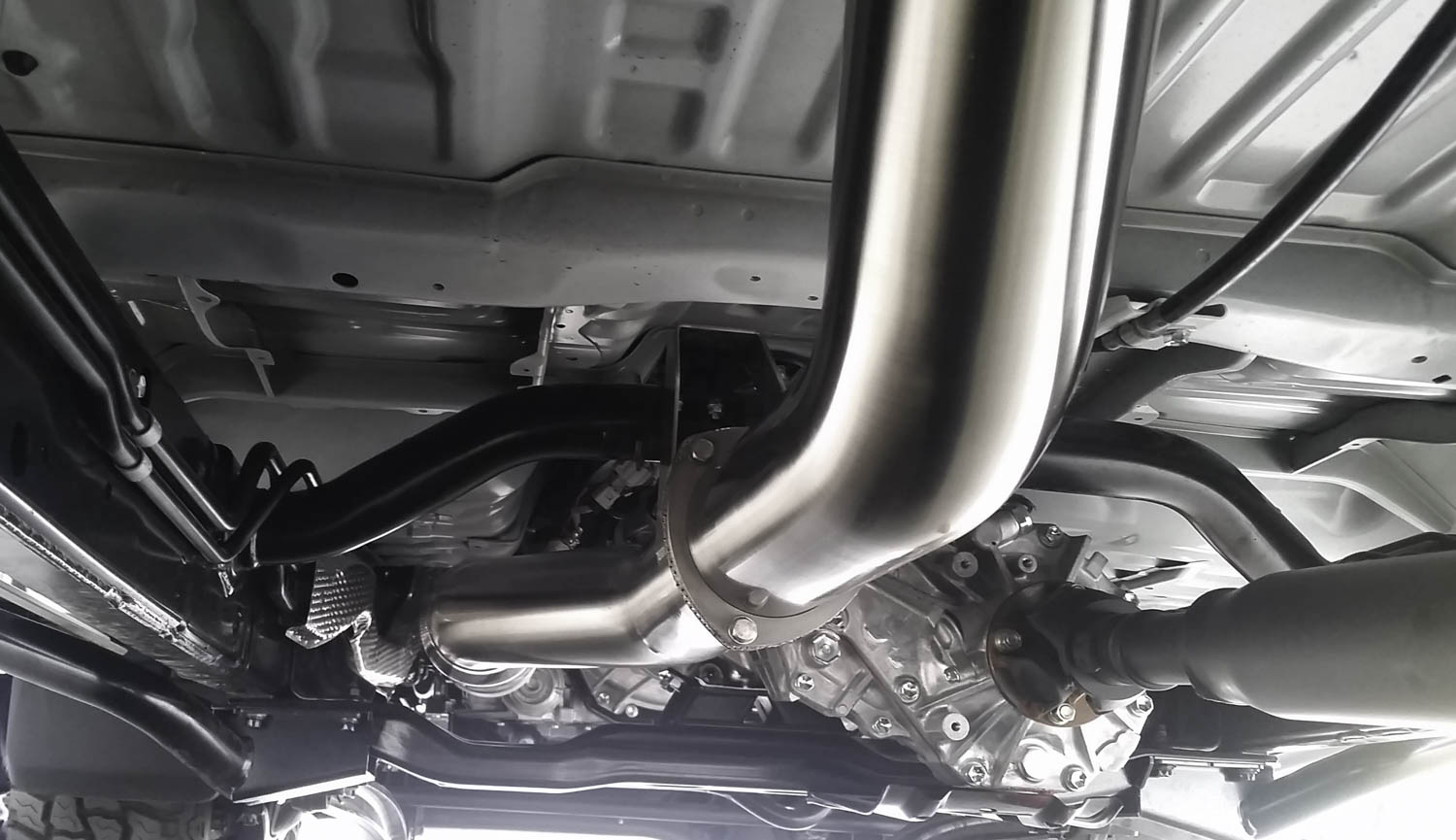 VDJ79 Series Turbo Back 4″ Exhaust. Single and Dual Cab (Single Fuel Tank Models)