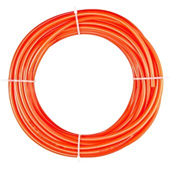 1/4 inch airline for breather kit. Orange colour - sold per metre