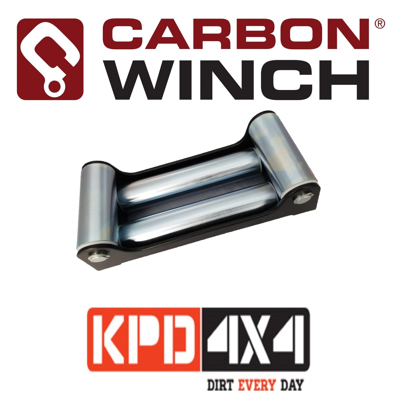 Carbon Winch Roller Fairlead for steel cable