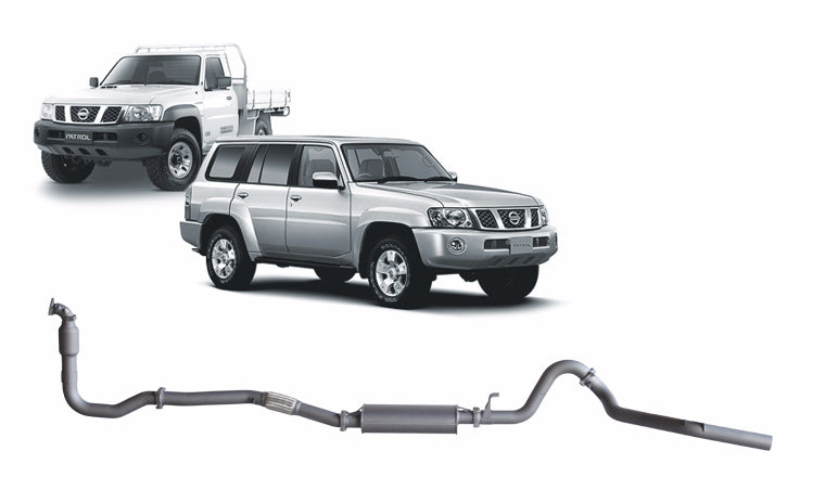 Redback Extreme Duty Exhaust to suit Nissan Patrol GU 3.0L (05/2000 - 10/2016)